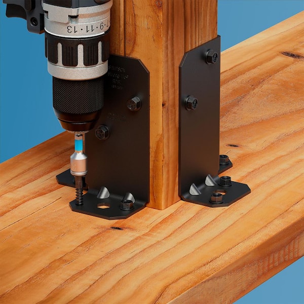 Simpson Strong-Tie Outdoor Accents RPBPC ZMAX, Black Powder-Coated
