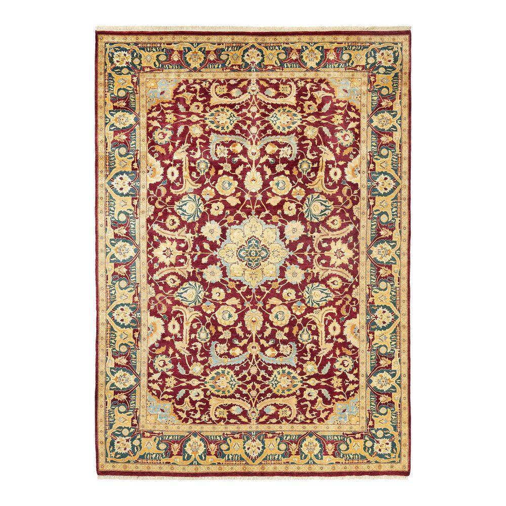Mogul Red 6 ft. x 9 ft. Oriental Wool Indoor Area Rug price history on PriceWatchPro