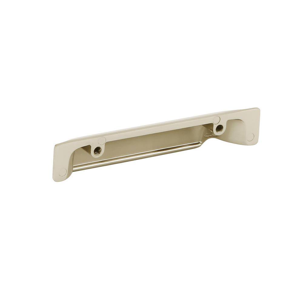 Gold Polished Cup Pull with Mounting Hardware