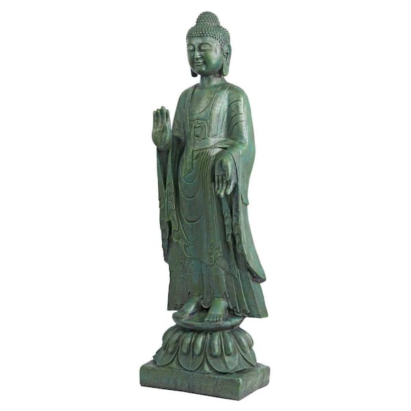 Design Toscano 40 in. H The Enlightened Buddha Sculpture