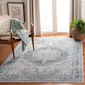Victoria Blue/Gray 9 ft. x 12 ft. Area Rug
