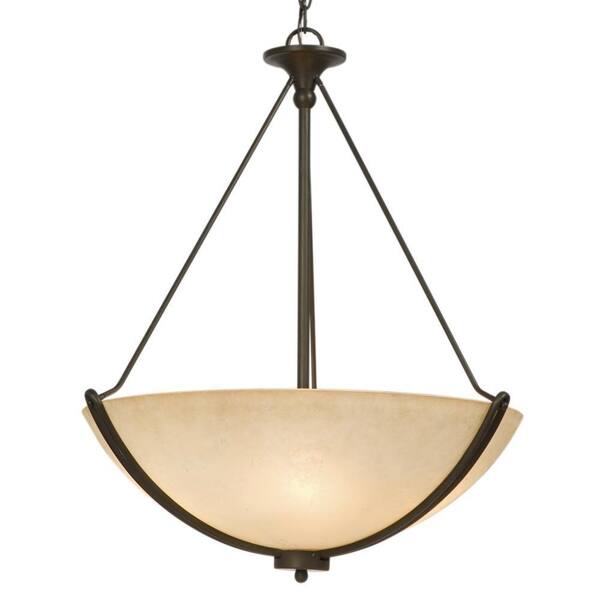 Filament Design Negron 5-Light Oil Rubbed Bronze Incandescent Pendant