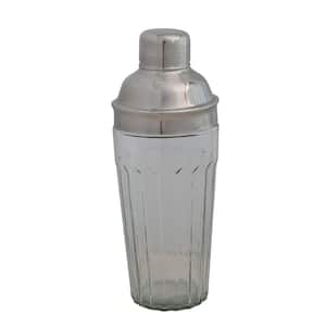 JoyJolt 20 oz. Grey Vacuum Insulated Stainless Steel Cocktail Protein Shaker  JVI10301 - The Home Depot