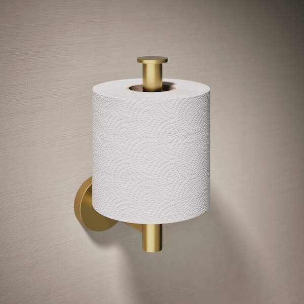 KOHLER Elate VerticalToilet Paper Holder in Vibrant Brushed
