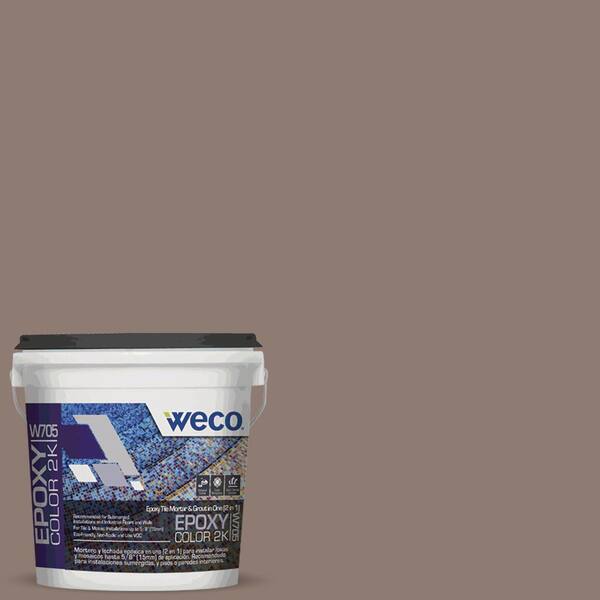WECO 176 oz. W705 Warm Gray Epoxy Grout WE0770504 The Home Depot