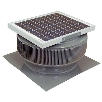 Solar Powered - Attic Fans - Roofing 