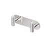 Gatco Latitude II All Modern Decor Double Robe Hook In Satin Nickel ...