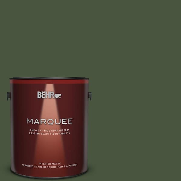 BEHR MARQUEE 1 gal. #MQ6-49 Chard One-Coat Hide Matte Interior Paint & Primer