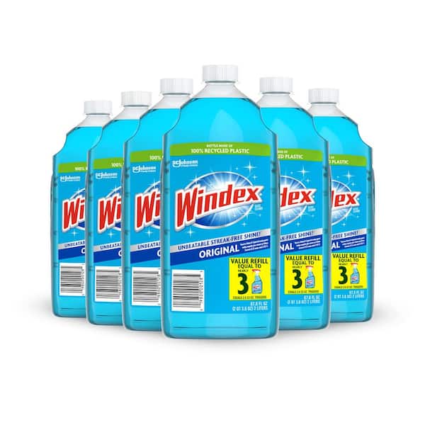 SC Johnson WINDEX CLEANER With Vinegar 67.6 fl.oz VERY BIG Bottle