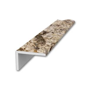 3 in. x 96 in. Remodel Trim with 2 in. Lip in Golden Beaches