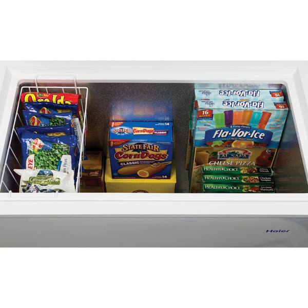 Haier 7.1 cu. ft. Chest Freezer in White HF71CM33NW - The Home Depot
