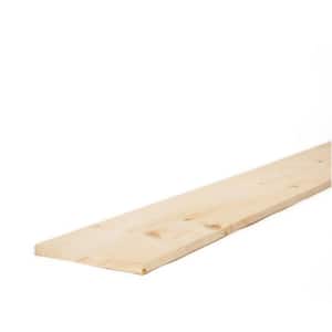 1 in. x 10 in. x 6 ft. Premium Kiln-Dried Square Edge Whitewood Common Board
