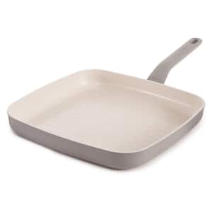 Balance 11 in. Nonstick Recycled Aluminum Grill Pan, Moonmist