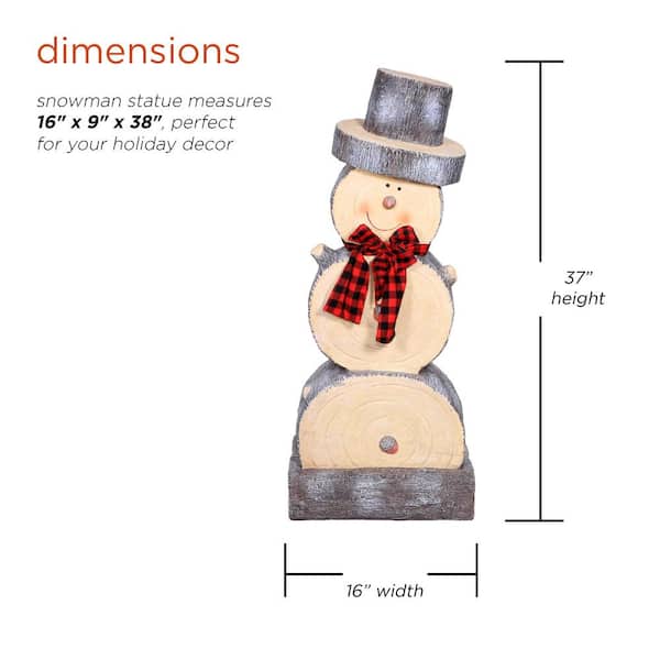 Snowman Family Kit Assorted, Wood/Wood | L.L.Bean