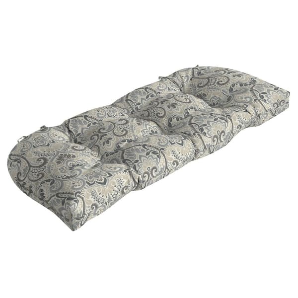 Arden selections outdoor wicker shop settee cushion