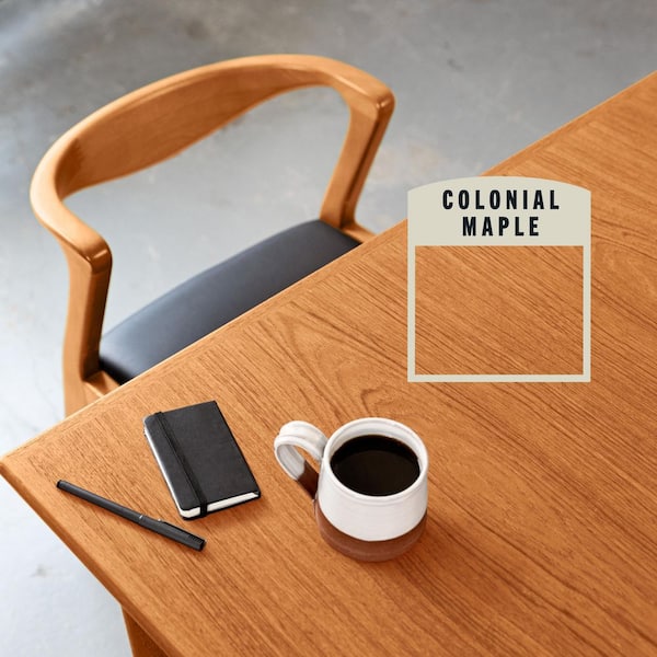 8 oz. Colonial Maple Premium Fast Dry Interior Wood Stain (4-Pack)