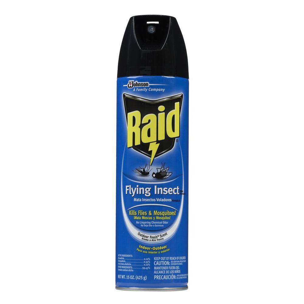 Raid 15 oz. Flying Insect Killer SCJ617717 The Home Depot