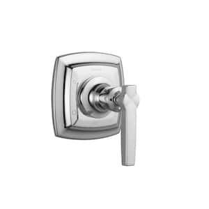 Margaux 1-Handle Transfer Valve Trim Kit in Polished Chrome with Lever Handle (Valve Not Included)