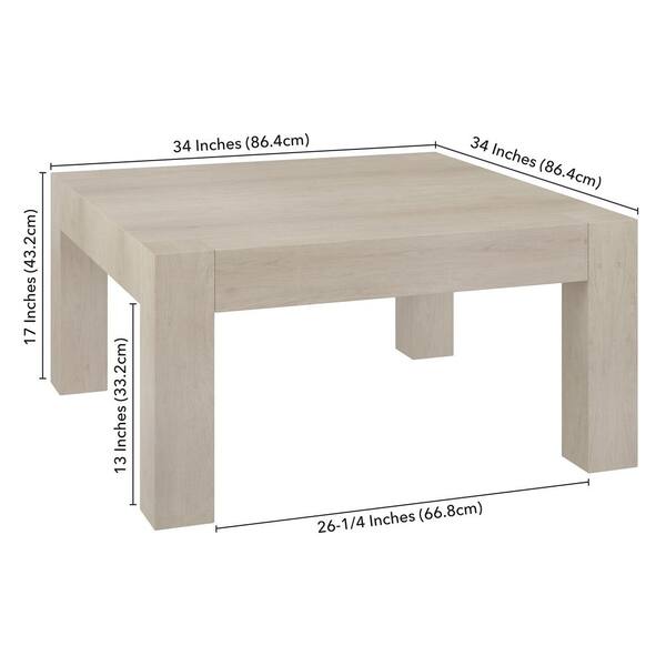 34 inch square coffee table hotsell