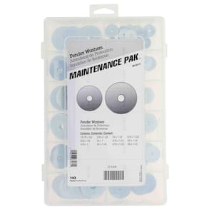 Zinc-Plated Fender Washer Assorted Kit (143-Pack)