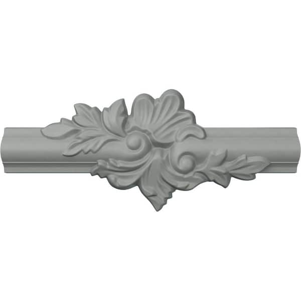 9-1/4 in. x 3/4 in. x 4-1/4 in. Polyurethane Ashford Panel Moulding Center