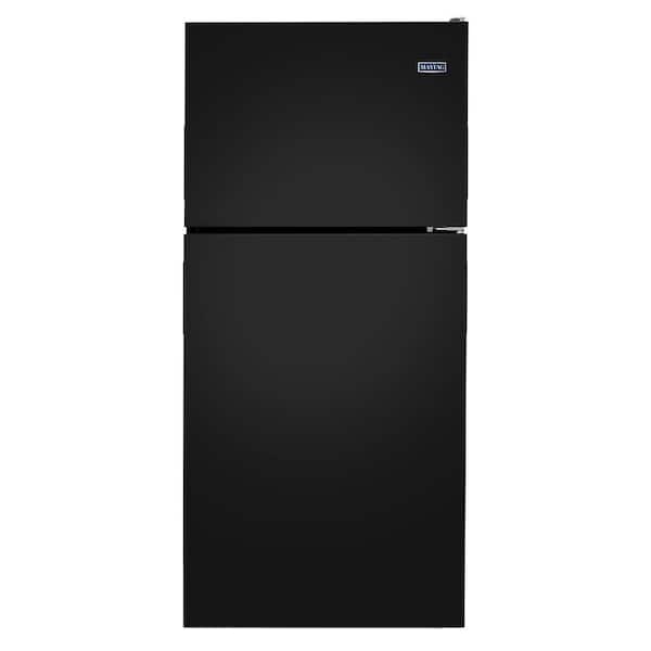 Maytag 18 cu. ft. Top Freezer Refrigerator in Black