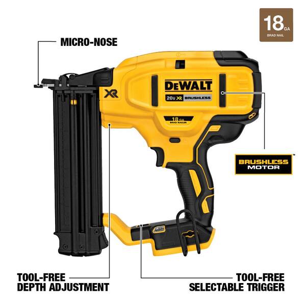 DEWALT 20V MAX Lithium-Ion 18-Gauge 