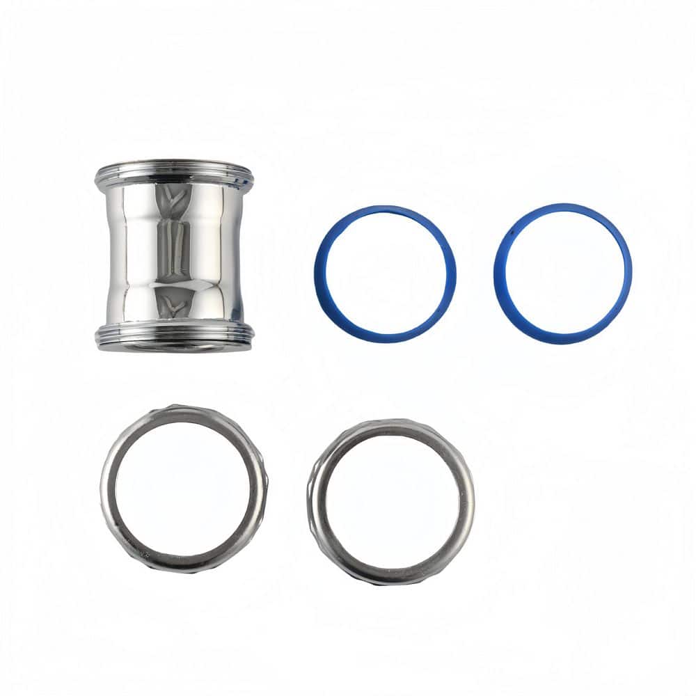 1-1/2in. x 2in. 20-Gauge Chrome-Plated Brass Double Slip-Joint Compression Coupling price history on PriceWatchPro