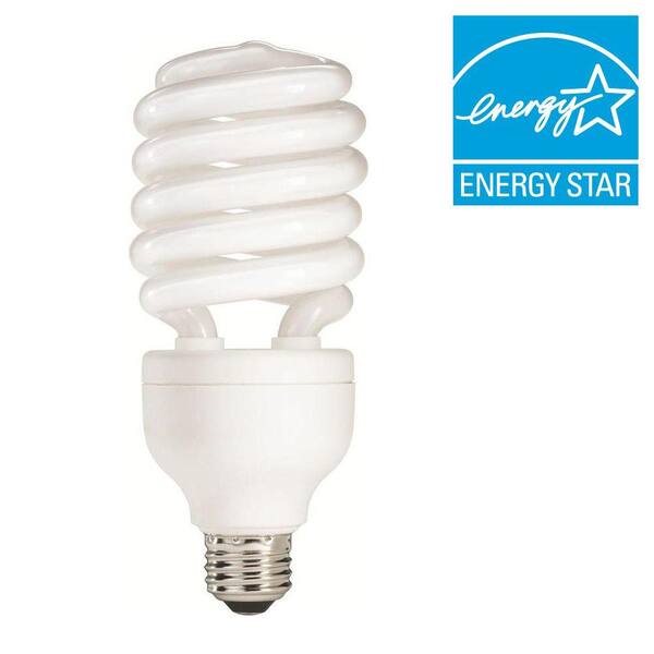 Philips 150W Equivalent Soft White (2700K) A19 Spiral CFL Light Bulb (E)*