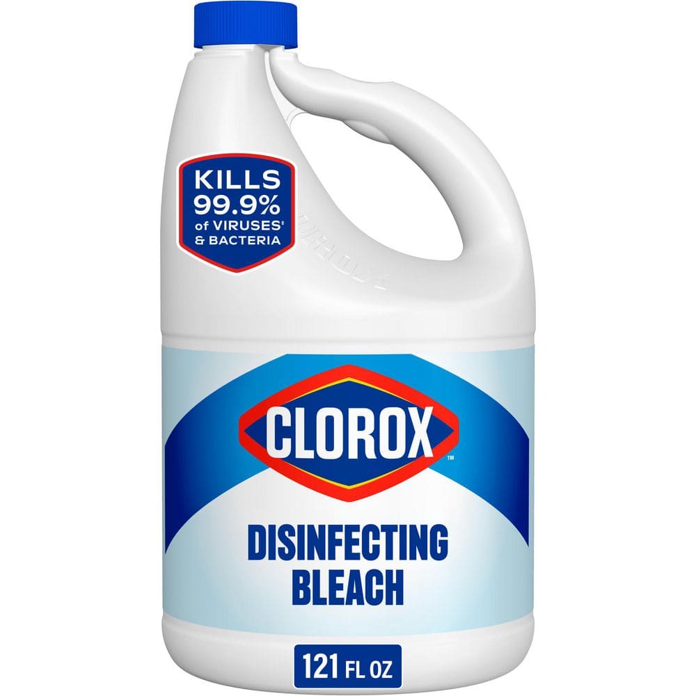 Clorox 121 oz. Concentrated Regular Disinfecting Liquid Bleach Cleaner 10044600324248
