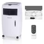 500 CFM 4-Speed Indoor Portable Evaporative Air Cooler (Swamp Cooler) with Remote Control for 300 sq. ft.