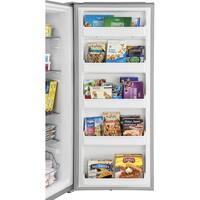13 cu. ft. Auto Defrost Upright Freezer in Brushed Steel