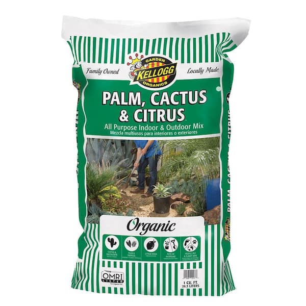 Kellogg Garden Organics 1 cu. ft. Palm, Cactus and Citrus All Purpose Indoor and Outdoor Mix