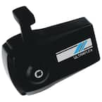 Uflex Control Box/Single Lever Side Mount - Black B90 - The Home Depot