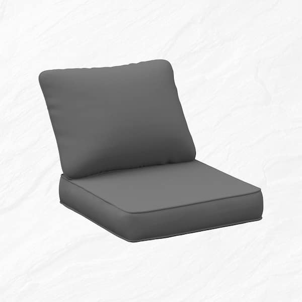 Unbranded 24 x 24 Replacement Outdoor Chair Cushion with Back