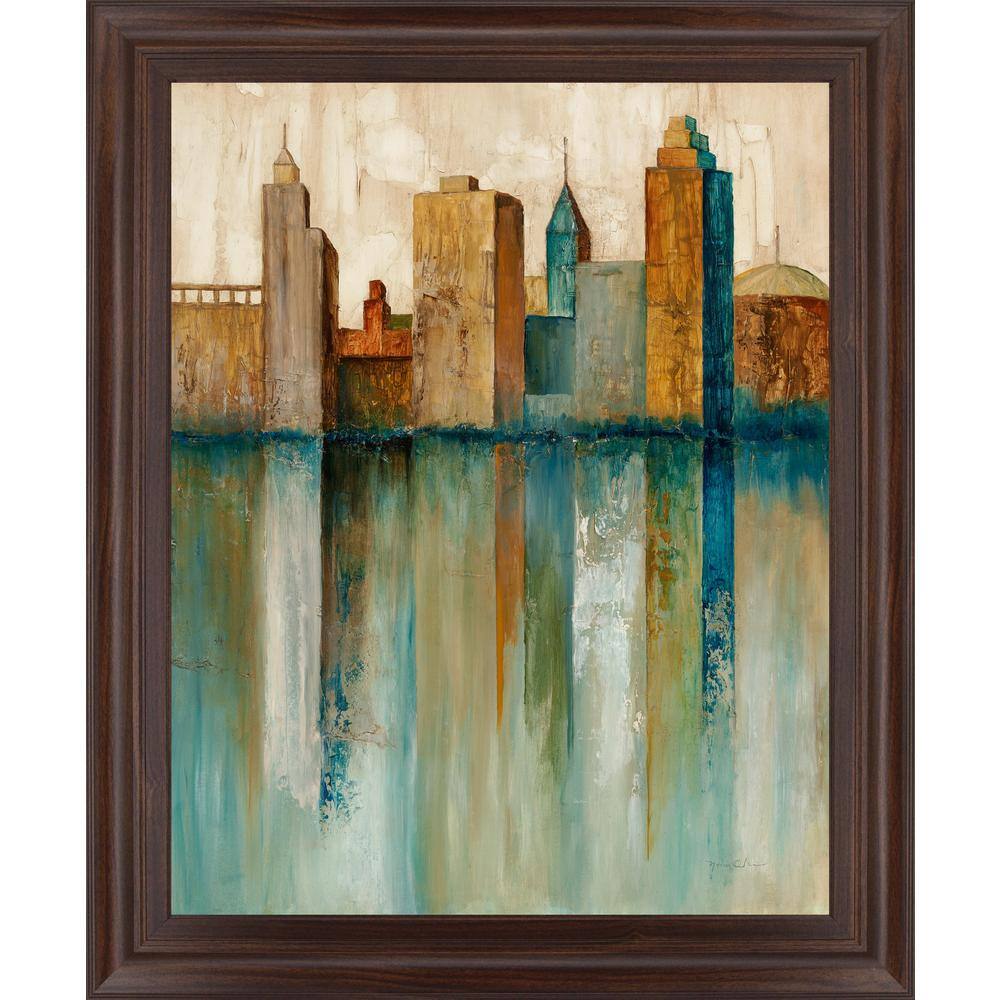 City View Il By Norm Olson Framed Abstract Print Wall Art 28 in. x 34 in. price history on PriceWatchPro