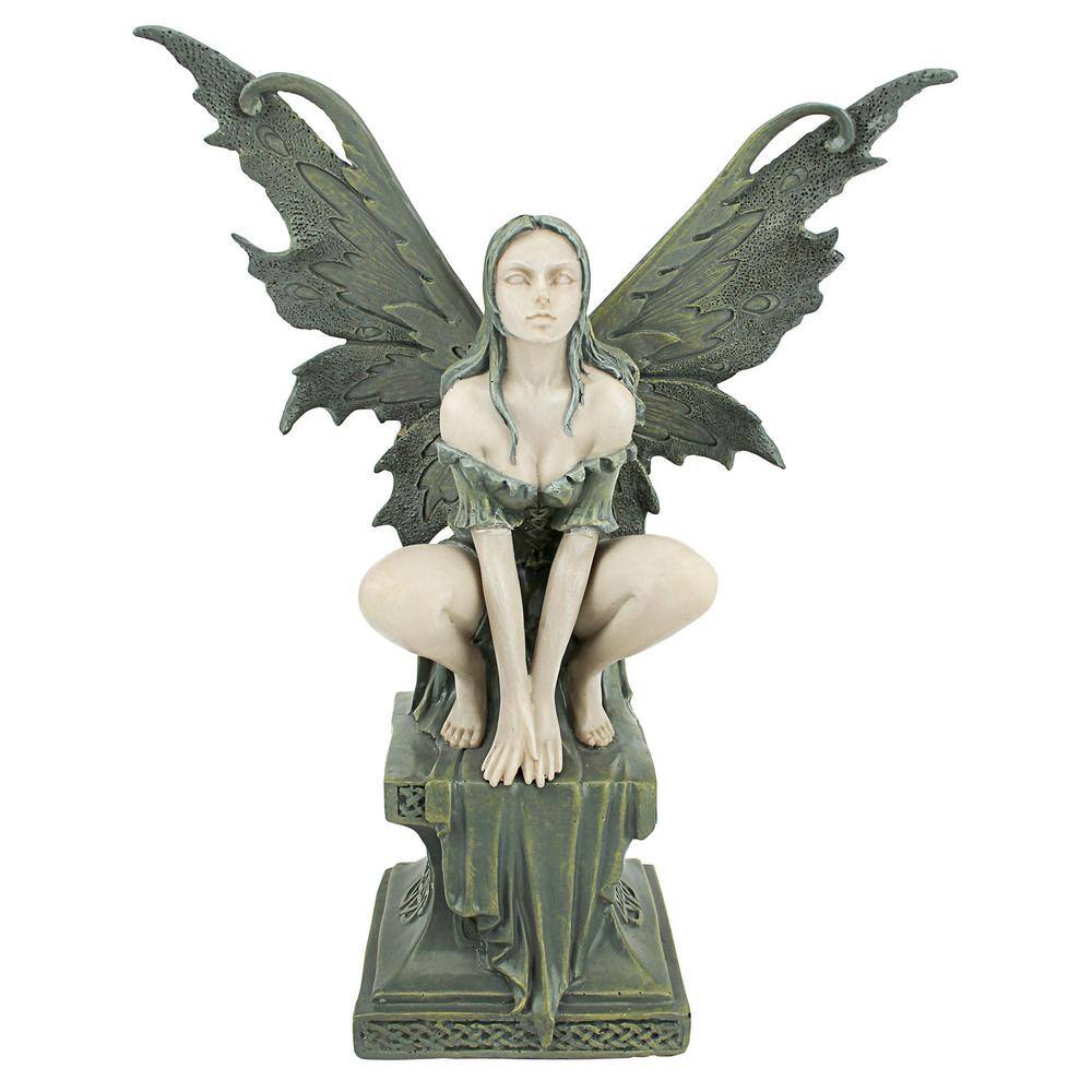 9.5 in. H Celtic Fairy Perilous Perch Small Statue