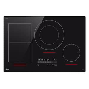 30 in. Smart 4 Element Induction Cooktop with 5.0 kW Power Element and ThinQ