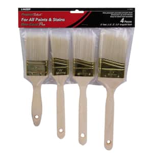 12 Peac mix  Paint Brushes Economy Linzer All Tips of Paint 1" 1.5" 2" and 3" 