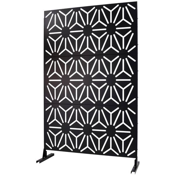 Monroe 3-ft H x 4-ft W Powder Coated Vinyl-coated Steel Flat-top Decorative Standard Fence Gate