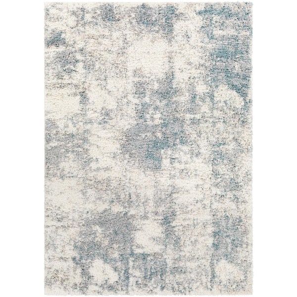 Artistic Weavers Julius Aqua 7 ft. x 10 ft. Modern Indoor Area Rug