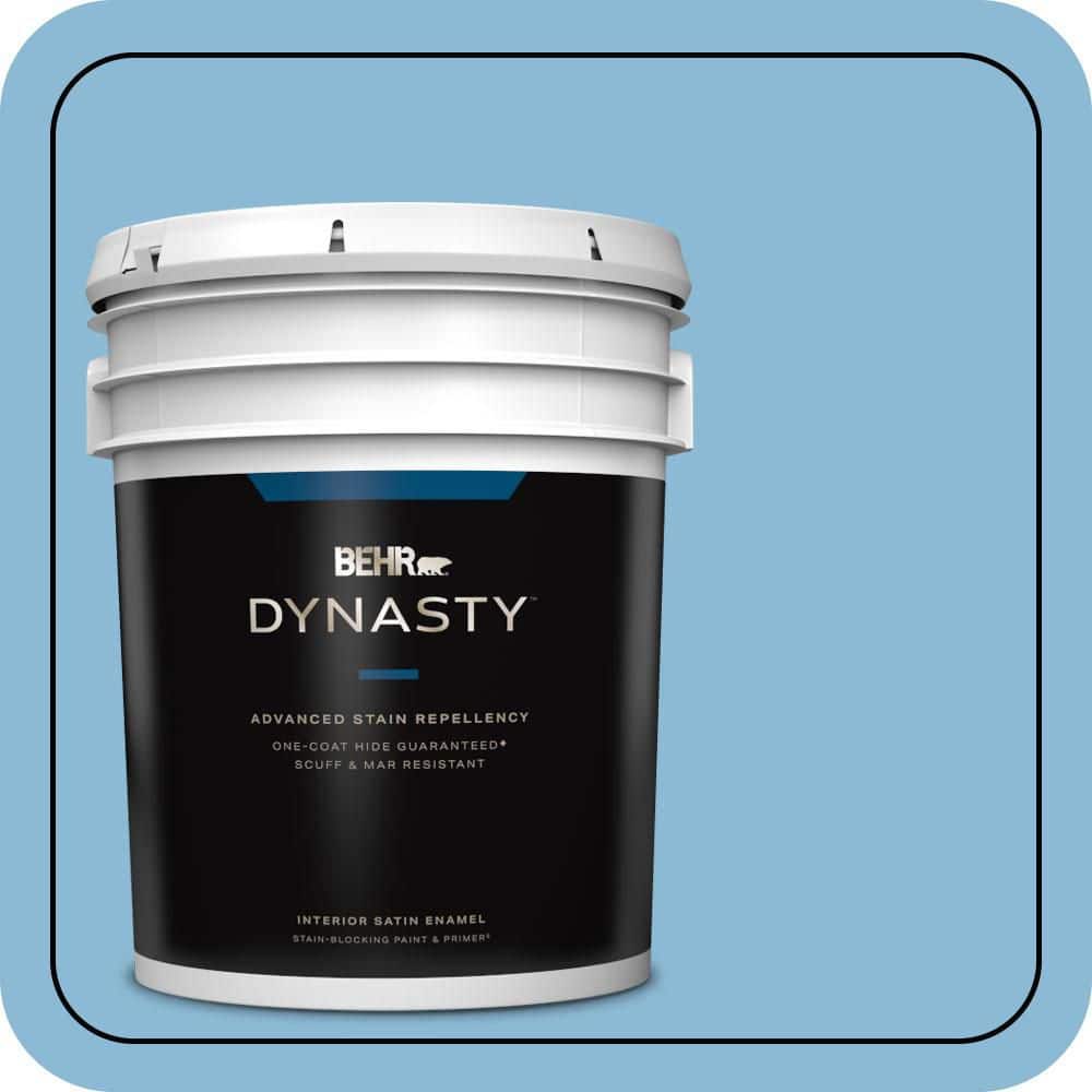 5 gal. #MQ5-55 Simply Posh One-Coat Hide Satin Enamel Interior Stain-Blocking Paint & Primer price history on PriceWatchPro