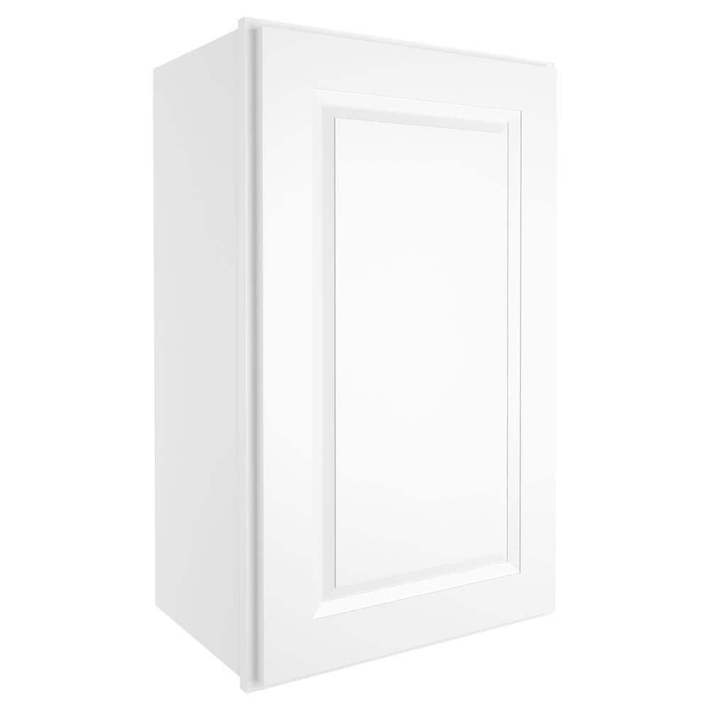 HOMEIBRO 18in W X 12in D X 30in H in Traditional White Plywood Ready