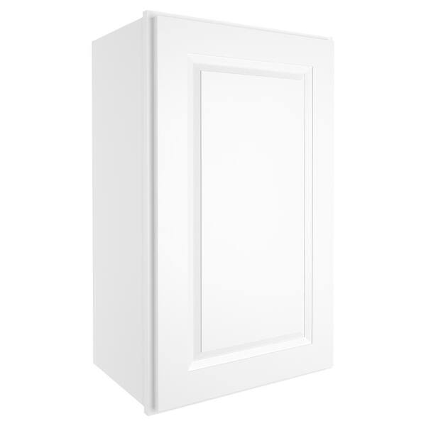 HOMEIBRO 18in W X 12in D X 30in H in Traditional White Plywood Ready