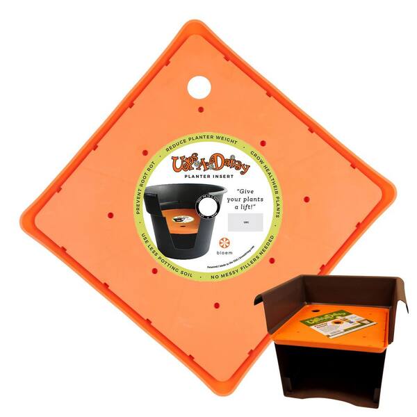 Bloem Ups-A-Daisy Square 11 in. Plastic Planter Lift Insert