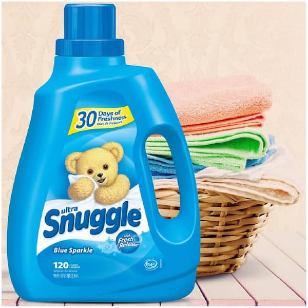 Snuggle Liquid Fabric Softener, Dye Free for Sensitive Skin, 2X  Concentrated, 200 Loads