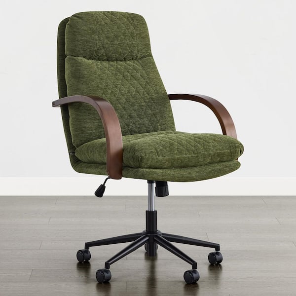 Spruce & Spring Hilo Fabric Swivel Ergonomic Office Task Chair in