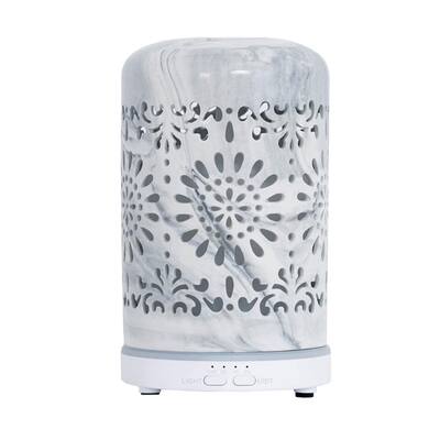 Grey Ceramic Essential Oil Diffuser for Home Office Bedroom