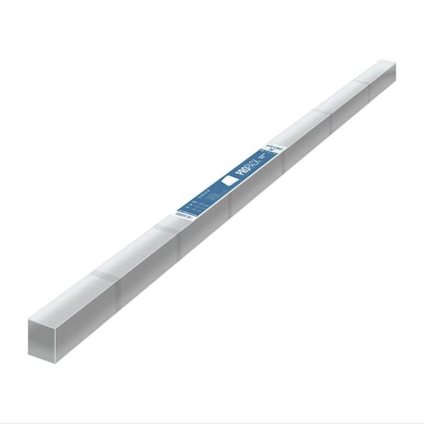 MTRIM BB-WPB5180-PP Baseboard - 9/16 in. Height x 5.25 in. Width x 12 ft. Length - EPS Composite White Colonial Moulding (ProPack 8 Eaches)