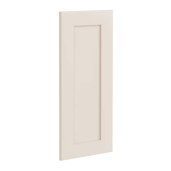 Home Decorators Collection Newport 11.875 in. W x 0.75 in. D x 30 in. H Matching Wall End Panel in Blended Cream